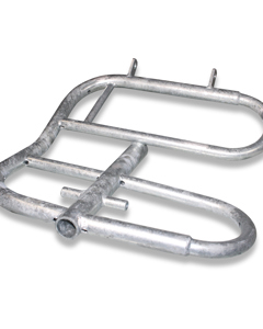 Door galv for farrowing crate DKD type 16 lh